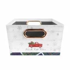 Promo 👏 Large Tree Truck Christmas Gift Bin by Ashland® ⌛ -Ashland Sale Store 10703266 4