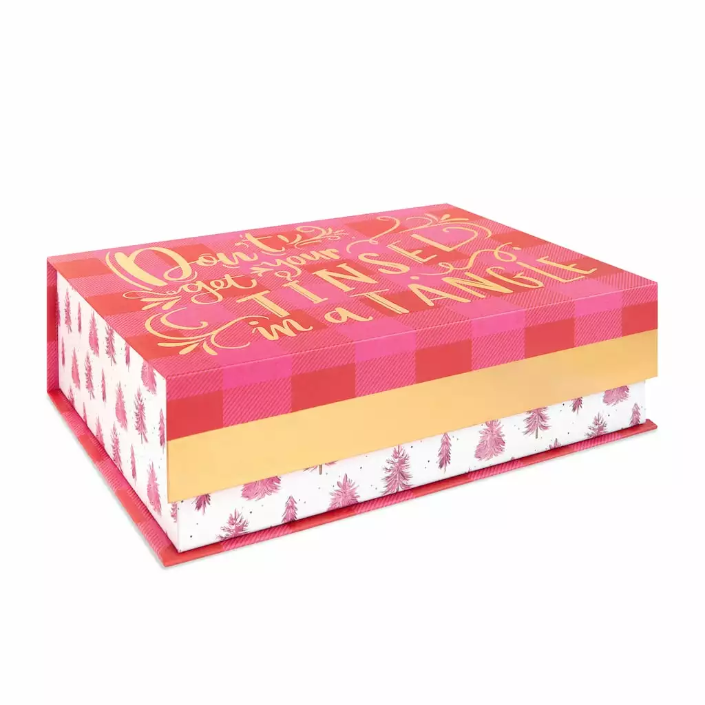 Deals ❤️ Small Tinsel Decorative Box by Ashland® ⌛ 3 Deals ❤️ Small Tinsel Decorative Box by Ashland® ⌛