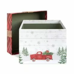 Flash Sale 😀 Large Red Truck Gift Box by Ashland® ✔️ -Ashland Sale Store 10703640 4