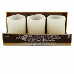 Best Sale 😉 Flameless Real Wax Votives, Vanilla by Ashland ✨