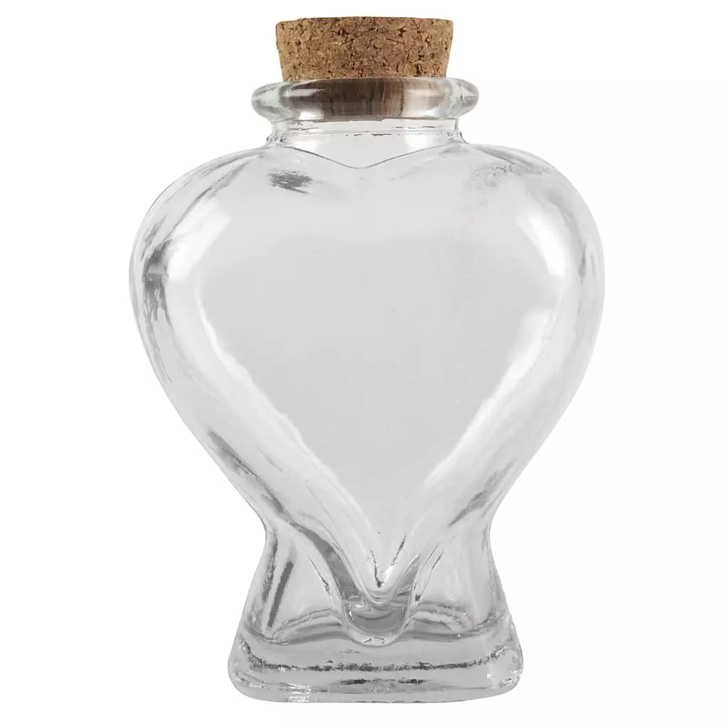 Buy 💯 12 Pack: Heart-Shaped Glass Bottle by Ashland™ ⭐ 3 Buy 💯 12 Pack: Heart-Shaped Glass Bottle by Ashland™ ⭐