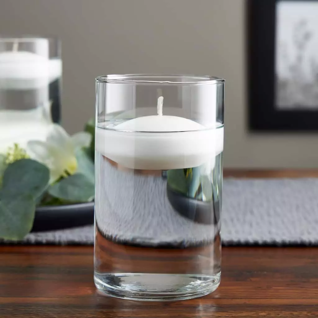 Promo ❤️ 12 Pack: 6" Cylinder Glass Candle Holder by Ashland® 😍 4 Promo ❤️ 12 Pack: 6" Cylinder Glass Candle Holder by Ashland® 😍 - Image 2