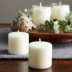 Hot Sale 🤩 12 Packs: 8 ct. (96 total) Basic Elements™ 2" x 2" Ivory Pillar Candles by Ashland® 🤩 -Ashland Sale Store MP317967 20