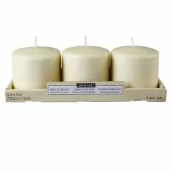 Budget 🛒 12 Packs: 2 ct. (36 total) Basic Elements™ Ivory Pillar Candles by Ashland® 😀