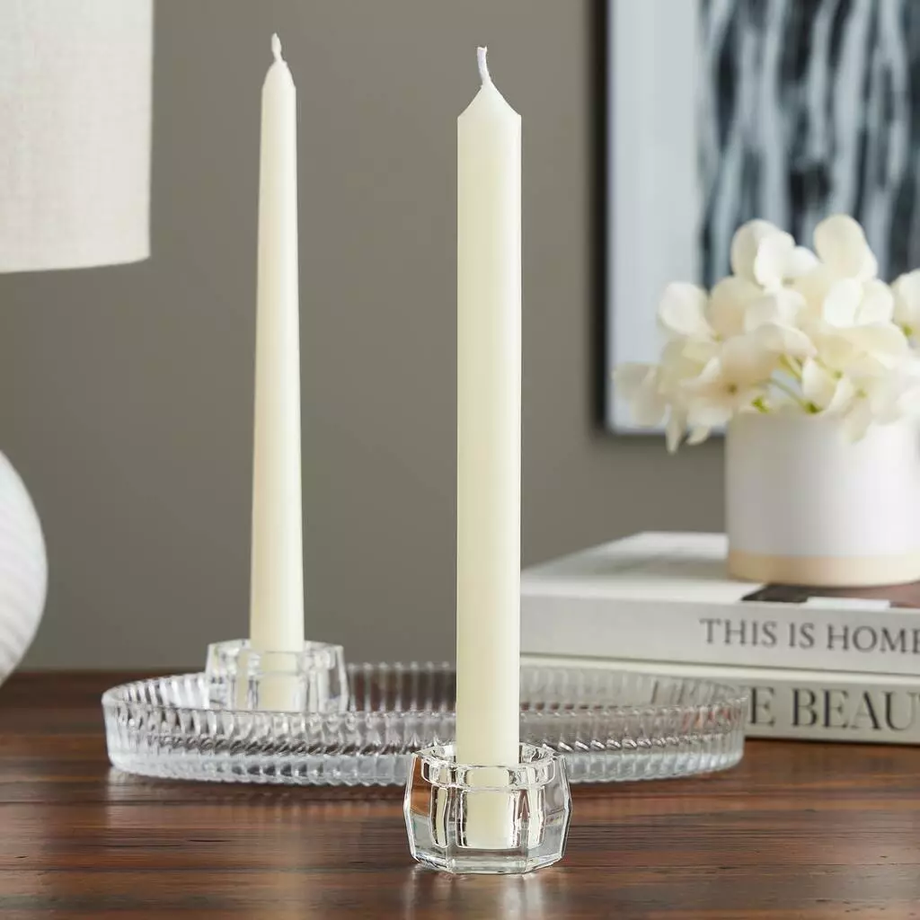 Best Sale ❤️ 48 Pack: 10" Ivory Camelot Dinner Candle by Ashland® 🧨 4 Best Sale ❤️ 48 Pack: 10" Ivory Camelot Dinner Candle by Ashland® 🧨 - Image 2