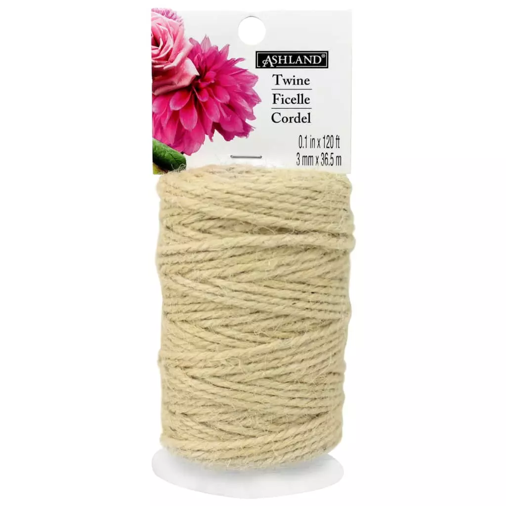 Outlet 🤩 12 Pack: 3mm Ivory Jute Twine by Ashland™ 🌟 3 Outlet 🤩 12 Pack: 3mm Ivory Jute Twine by Ashland™ 🌟