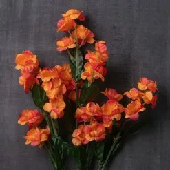 Hot Sale 🥰 12 Pack: Orange Double Ruffle Baby's Breath Spray by Ashland® 🎁 -Ashland Sale Store MP368578 22