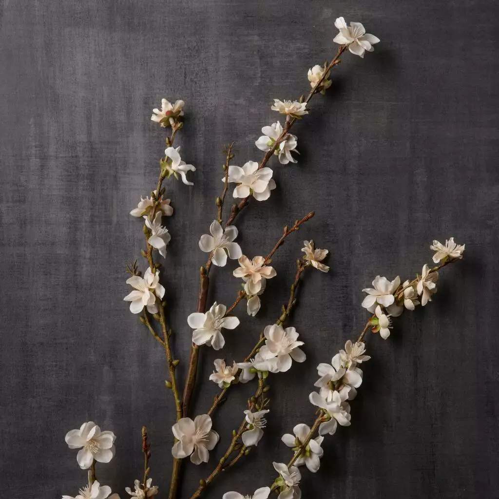 Buy ❤️ 12 Pack: Cream Peach Blossom Stem by Ashland® ✔️ 6 Buy ❤️ 12 Pack: Cream Peach Blossom Stem by Ashland® ✔️ - Image 4