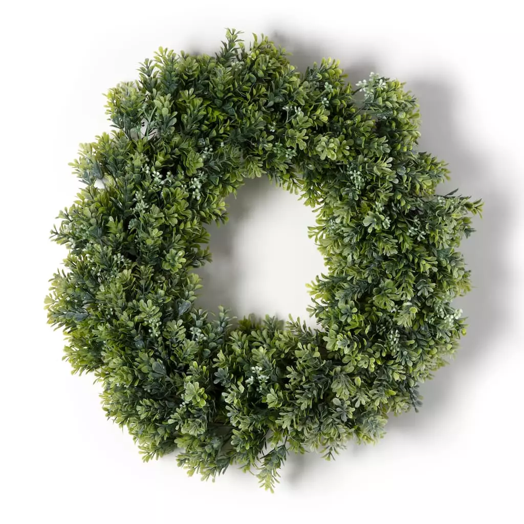 Cheapest 😀 12 Pack: 22" Boxwood Wreath by Ashland® ⌛ 4 Cheapest 😀 12 Pack: 22" Boxwood Wreath by Ashland® ⌛ - Image 2