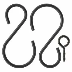 Hot Sale ✔️ 24 Packs: 2 ct. (48 total) Black Extension S Hook by Ashland® ✨