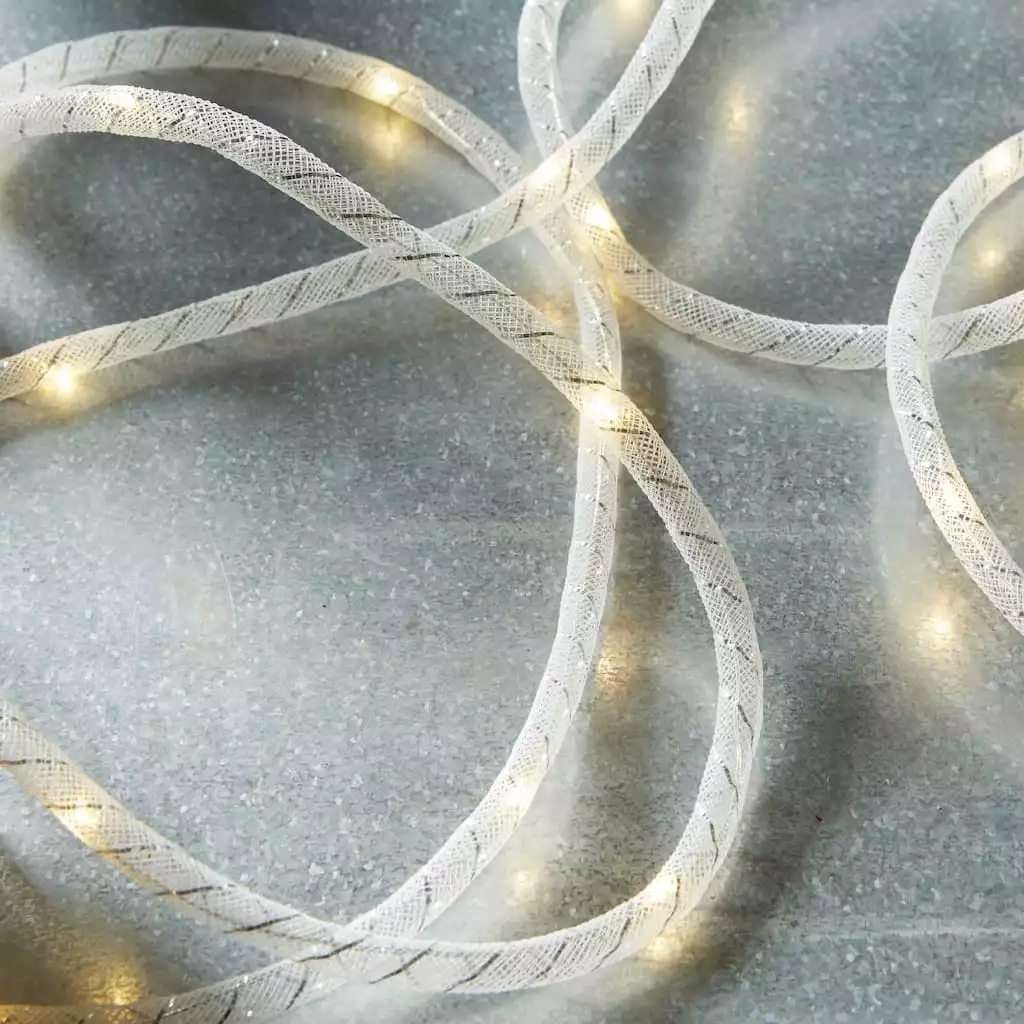 Hot Sale 🤩 12 Pack: 30ct. Warm White LED Mesh Light Set by Ashland® Creative Collection™ 🛒 4 Hot Sale 🤩 12 Pack: 30ct. Warm White LED Mesh Light Set by Ashland® Creative Collection™ 🛒 - Image 2