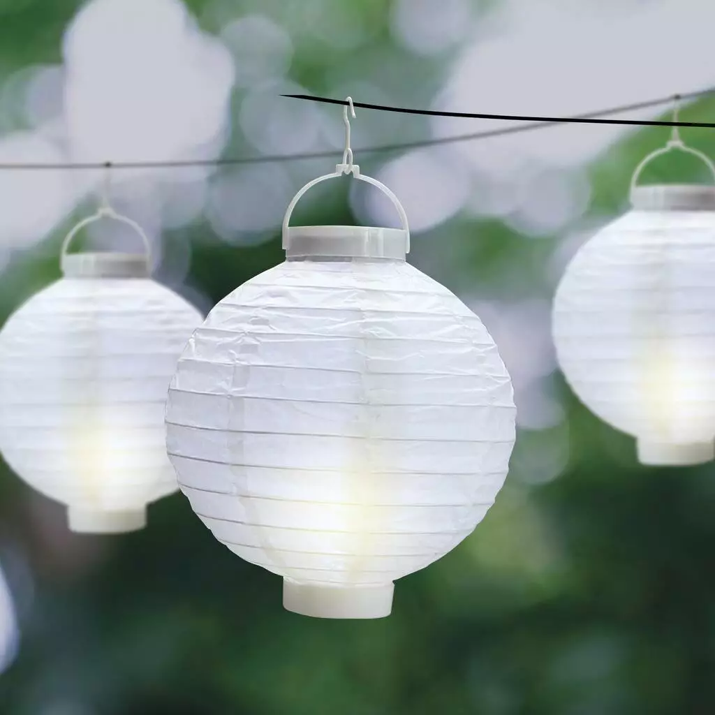 Wholesale ✨ 8 Packs: 6 ct. (48 total) 8" White Paper Lanterns by Ashland® ⌛ 5 Wholesale ✨ 8 Packs: 6 ct. (48 total) 8" White Paper Lanterns by Ashland® ⌛ - Image 3