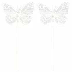 Best Pirce 🎉 8 Packs: 5ct. (40 total) 8.6" White Feather Butterflies by Ashland® ✔️
