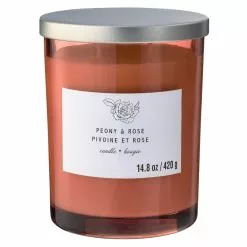 New ✨ 8 Pack: Peony & Rose 2-Wick Jar Candle by Ashland® 👍