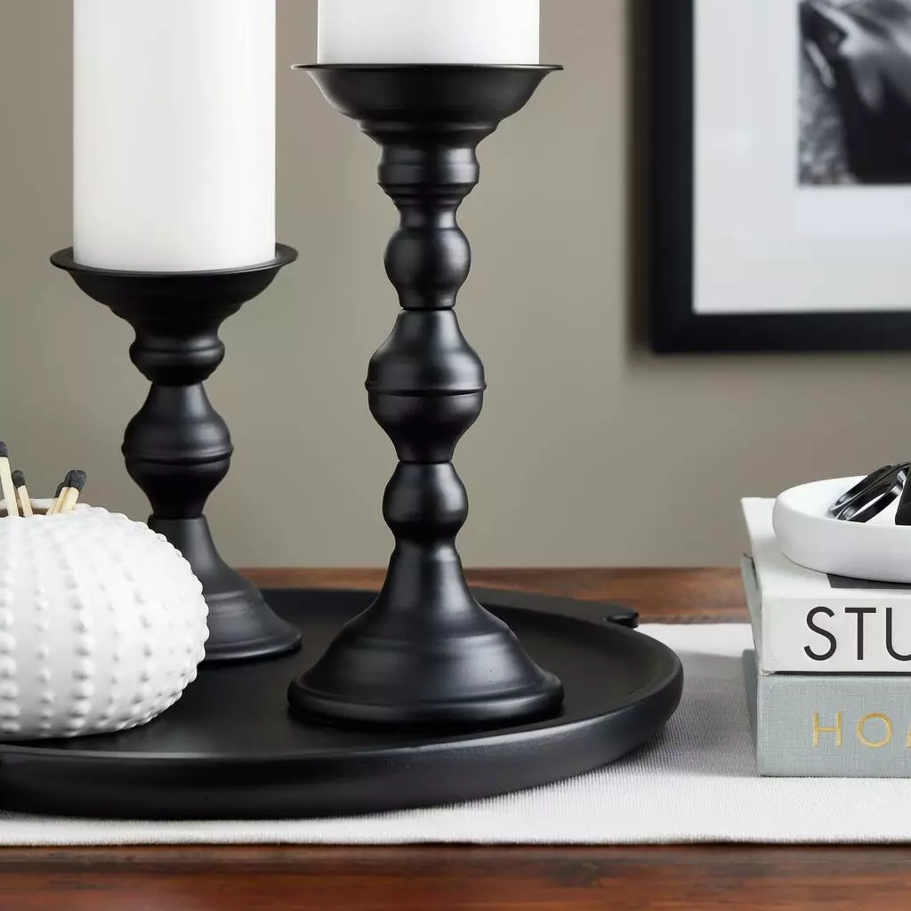 Best deal ๐ 6 Pack: 9.45" Black Metal Candle Holder by Ashland® ๐ 4 Best deal ๐ 6 Pack: 9.45" Black Metal Candle Holder by Ashland® ๐ - Image 2