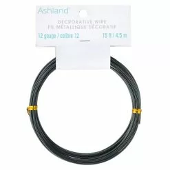 Budget 😀 12 Pack: 12 Gauge Black Aluminum Wire by Ashland® ⭐ -Ashland Sale Store MP998217 30